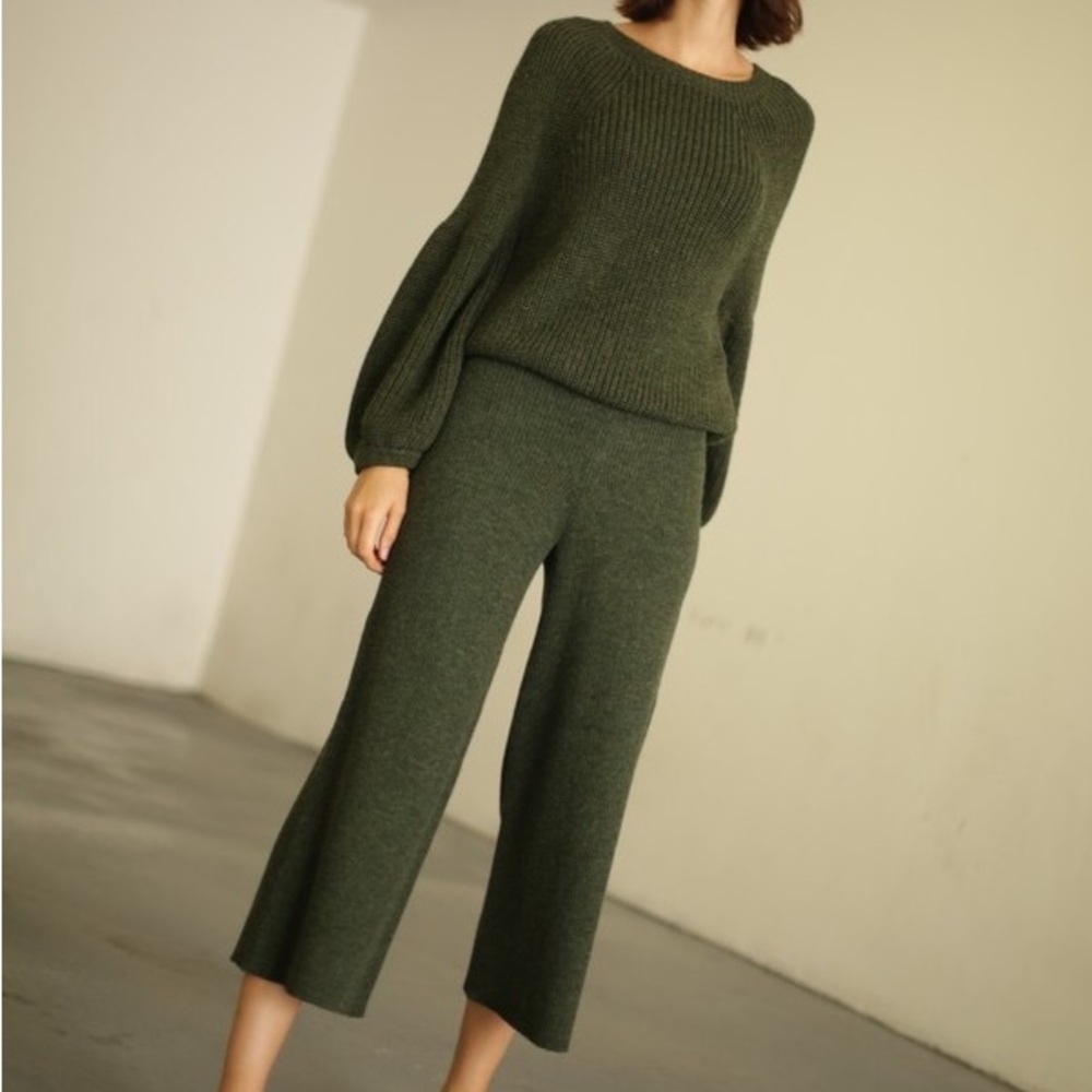 Mara Hoffman Nellie pants in Olive